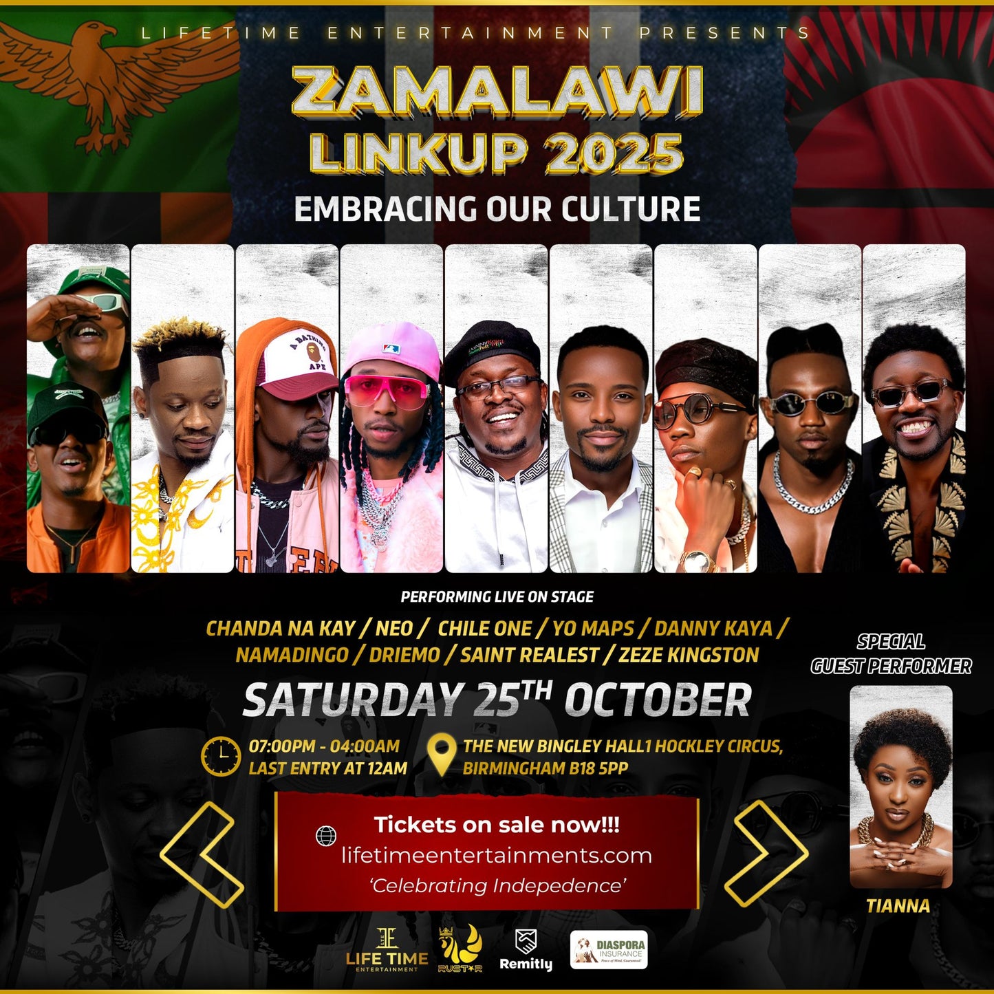 ZAMALAWI LINKUP 25 - LIVE CONCERT