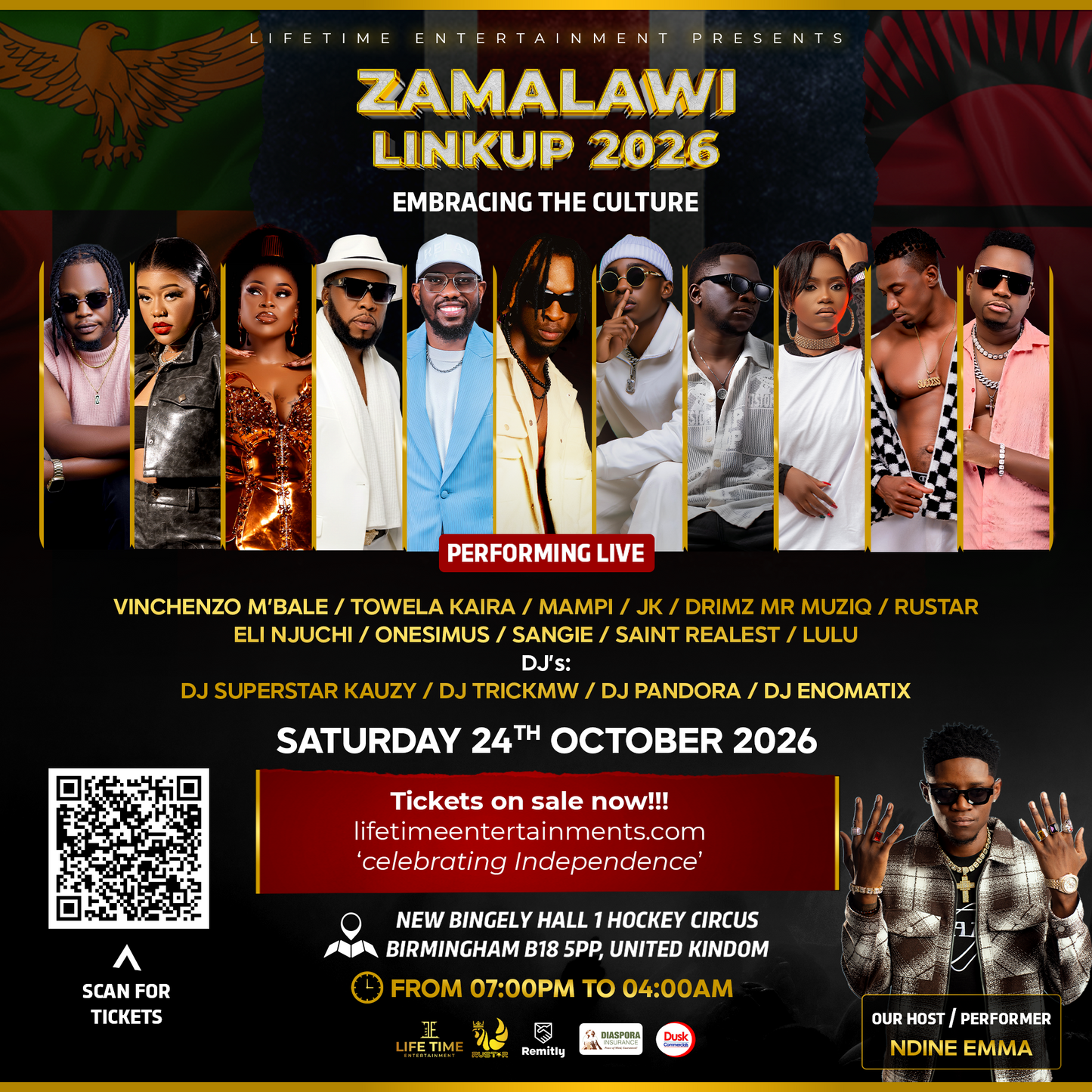 ZAMALAWI LINKUP 2026 - Tickets